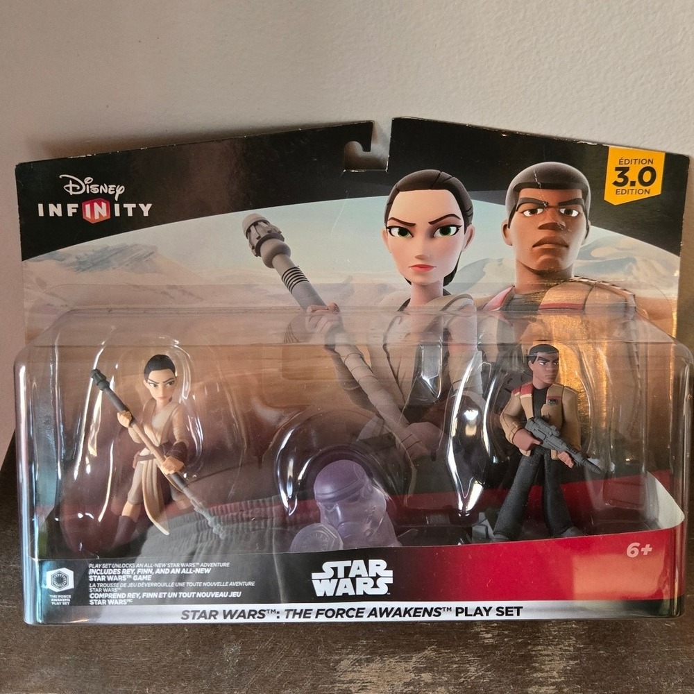 Disney Infinity‎ 3.0 Star Wars Force Awakens Play Set with Rey & Finn Figures